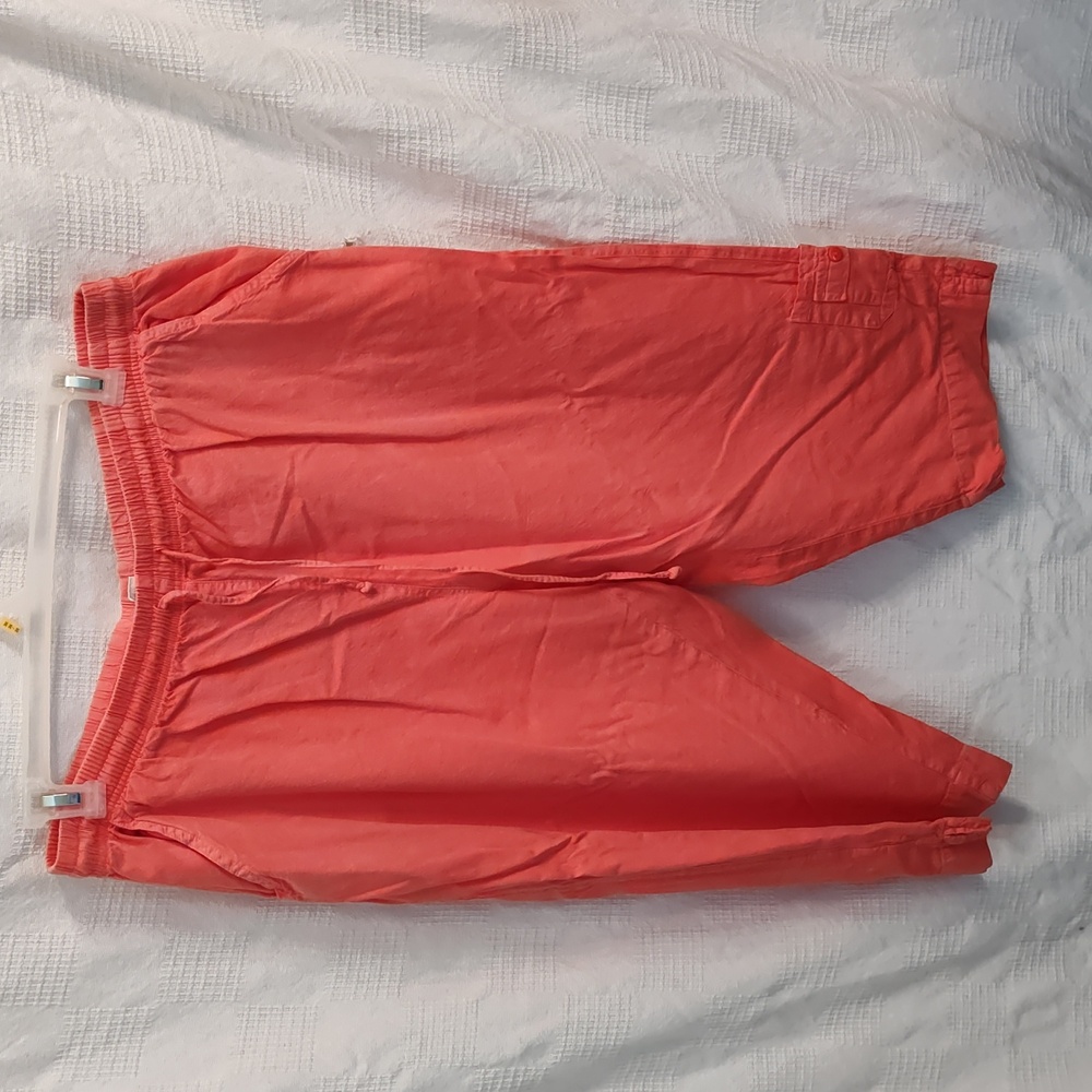 Fashion Bug Stretch Capri Peach 18/20W